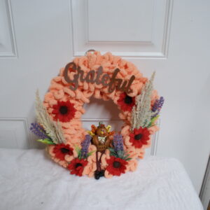 Wreath - Thanksgiving- Thankful Turkey