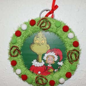 Wreath - Christmas - Grinch 4