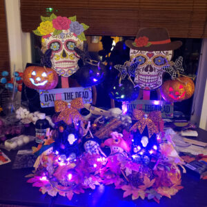 Table Topper - Day of the Dead - Lights Up