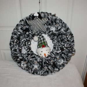 Wreath - Christmas - Mr Snowman