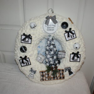 Wreath - White Christmas