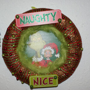 Wreath - Christmas - Grinch 8