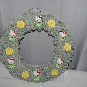 Wreath – Hello Kitty – green – Light Up