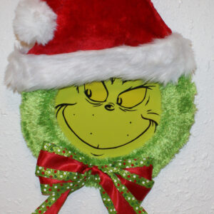 Wreath - Christmas - Grinch 3