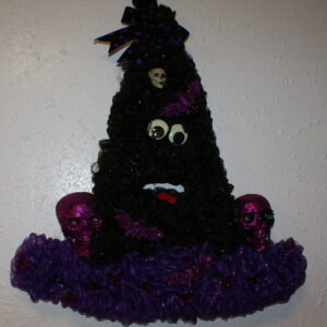 Wreath - Halloween - Witches Hat