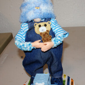 Boy with Bear Gnome