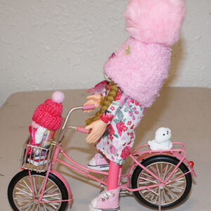 Girl on Bike Gnome1