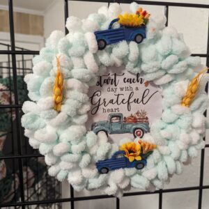 Wreath - Blue Pickup Grateful