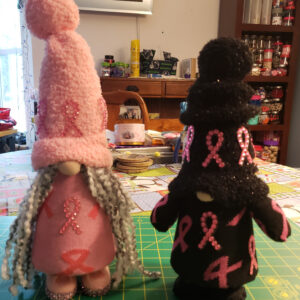 Gnome - Misc. Gnomes - Breast Cancer Supporters 1