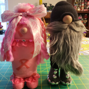 Gnome - Misc. Gnomes - Breast Cancer Supporters 2