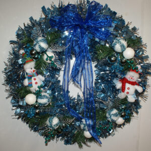 Wreath - Christmas - Snowmen