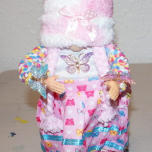 Gnome - Girl with Butterflies 1