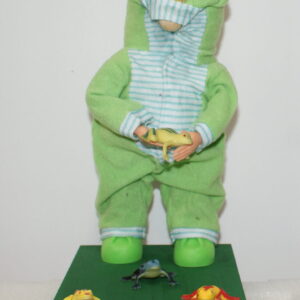 Gnome - Baby with Frogs