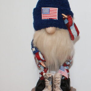 Gnome -  Red - White - Blue - Patriot #2