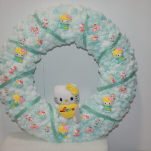 Wreath - Hello Kitty - Love 1