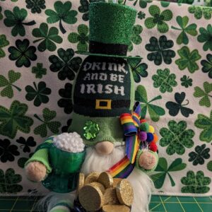 Drink and Be Irish Gnome 1