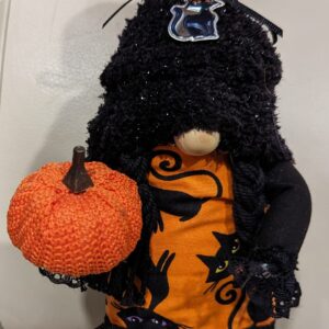 Gnome - Halloween - Black cats 1