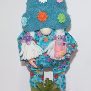 Flower Lady with Drink 1