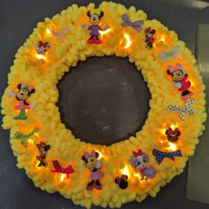 Wreath Minnie Mouse 1