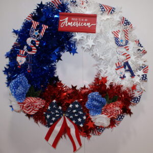 Wreath 4th of July 3