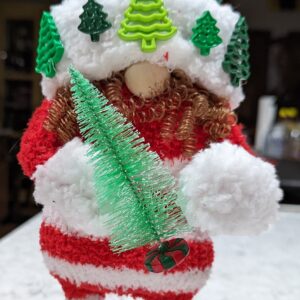 Christmas Girl with Tree