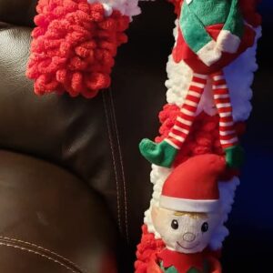 Wall Hanging - Elf on Candy Cane 1