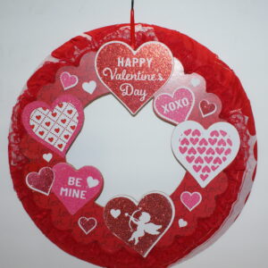 Holiday Wreaths Valentines 1